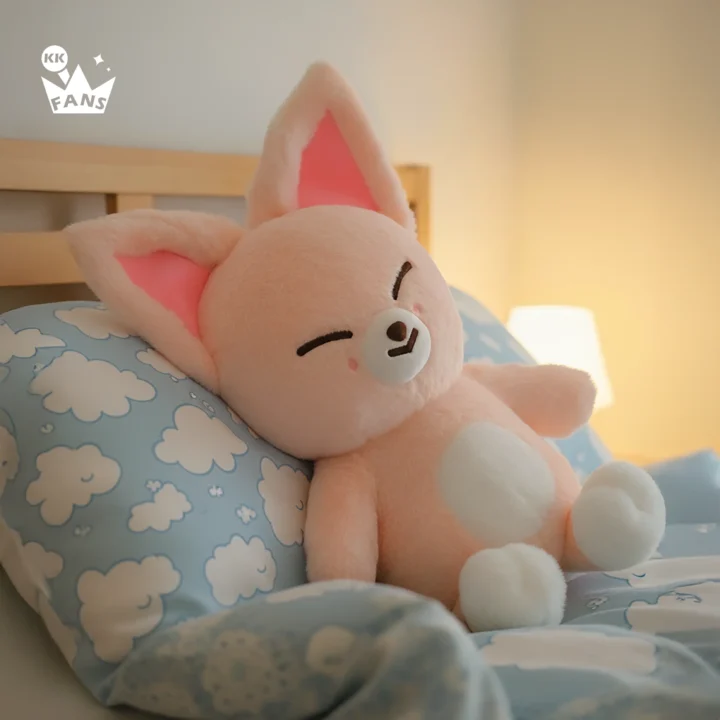 Stray Kids SKZOO FoxI.Ny (I.N) Teddy Bear Plush, SKZ 5'CLOCK