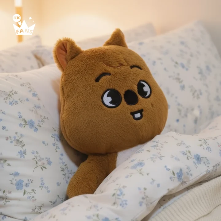 Stray Kids SKZOO Han Quokka (Han) Teddy Bear Plush, SKZ 5'CLOCK