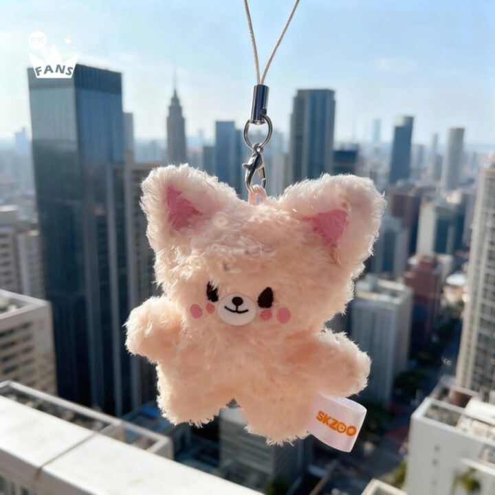 Stray Kids SKZOO Keyring Micro Ver. SKZ 5 O CLOCK FoxI.Ny product detail