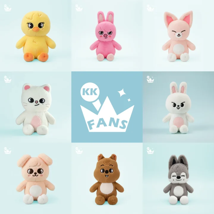 Stray Kids Skzoo Plush Teddy Bear Ver 60cm SKZ 5’clock