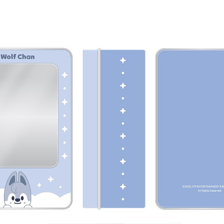 Stray Kids SKZOO Photocard Tincase dominATE celebrATE Pop Up - Wolf Chan official Tincase detail