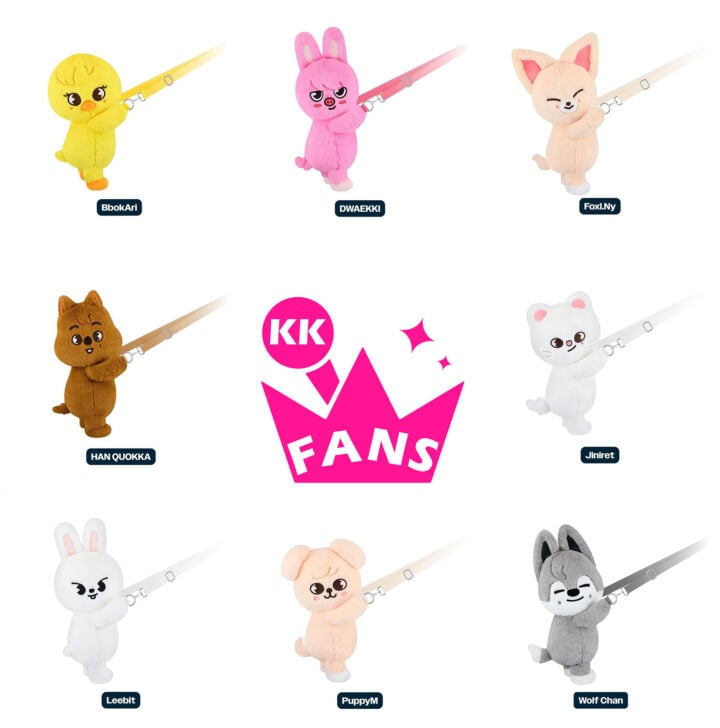 Stray Kids SKZOO Plush Bag Dominate Celebrate | KK Fans