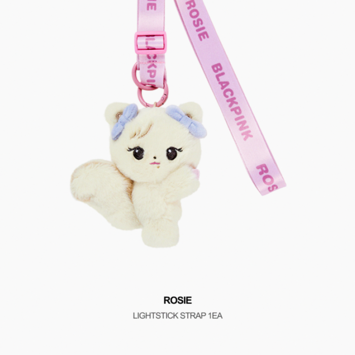 BLACKPINK BPCOLLECTION Character Lightstick Strap ROSIE official product detail