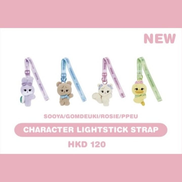 BLACKPINK CHARACTER LIGHTSTICK STRAP