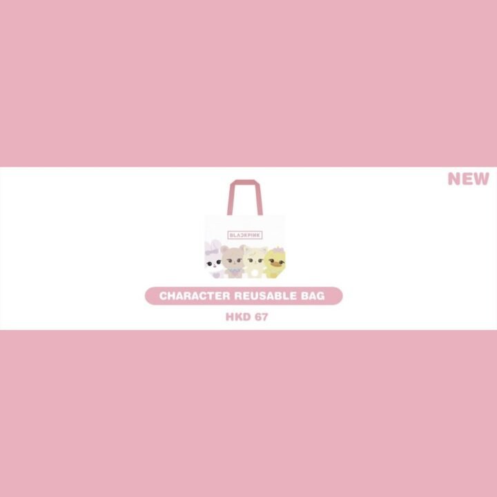 BLACKPINK CHARACTER REUSABLE BAG