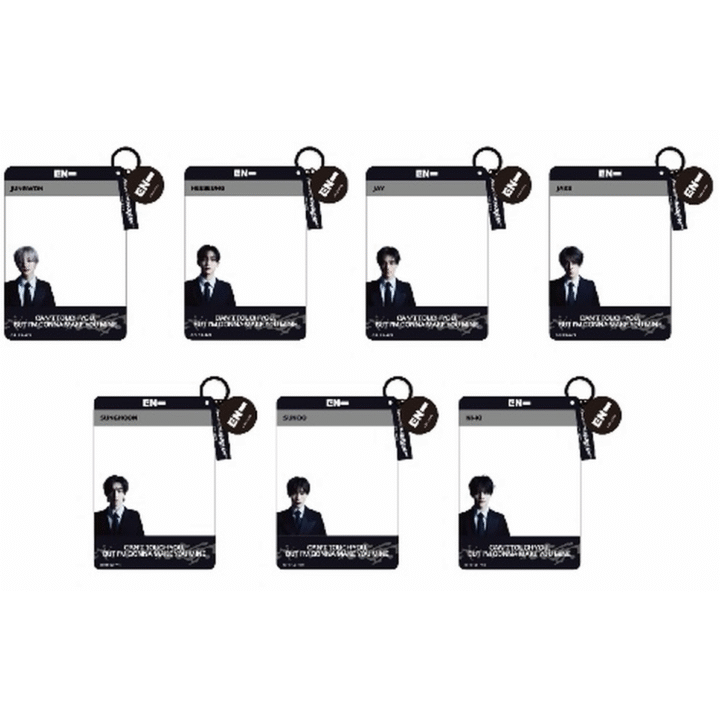 ENHYPEN x MINISO (Portrait) Transparent Card Charm Blind Bag