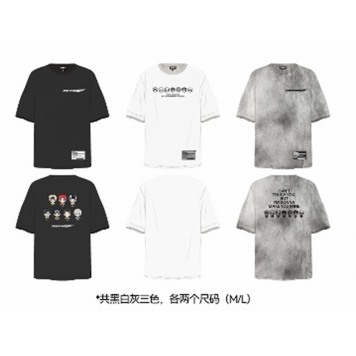 ENHYPEN x MINISO (Character) Short Sleeve T-Shirt (Unisex)