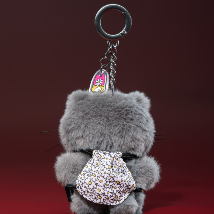 ZO&FRIENDS ZOAful Winter Mini ZOA Plush Keyring official back detail