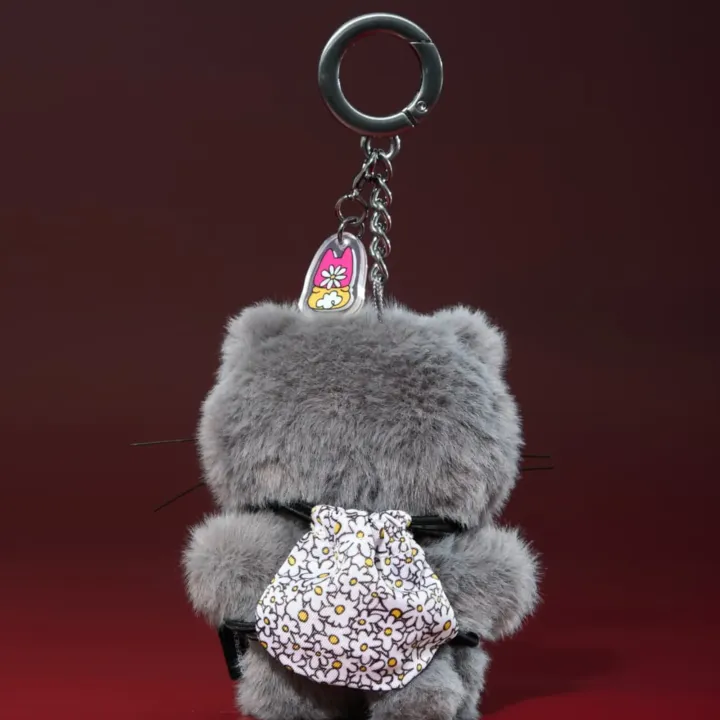 ZO&FRIENDS ZOAful Winter Mini ZOA Plush Keyring official back detail