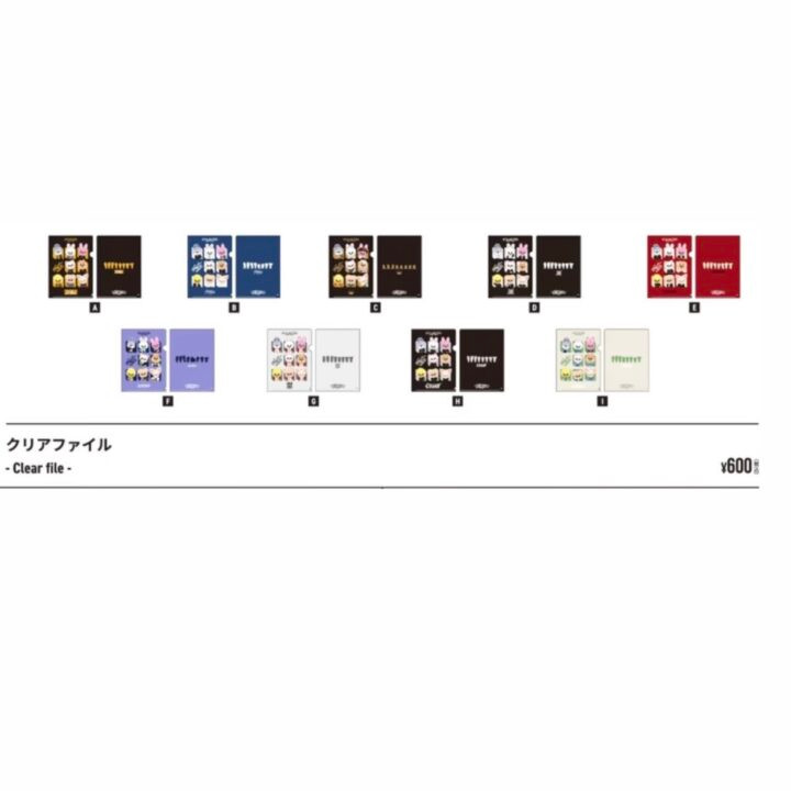 [PREORDER] SKZOO Clear File - Stray Kids Exhibition "We STAY, together"