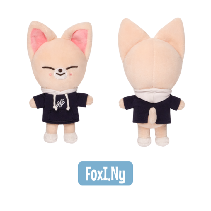 Stray Kids SKZOO Plush Mini Ver FoxI.Ny (I.N) official front and back view