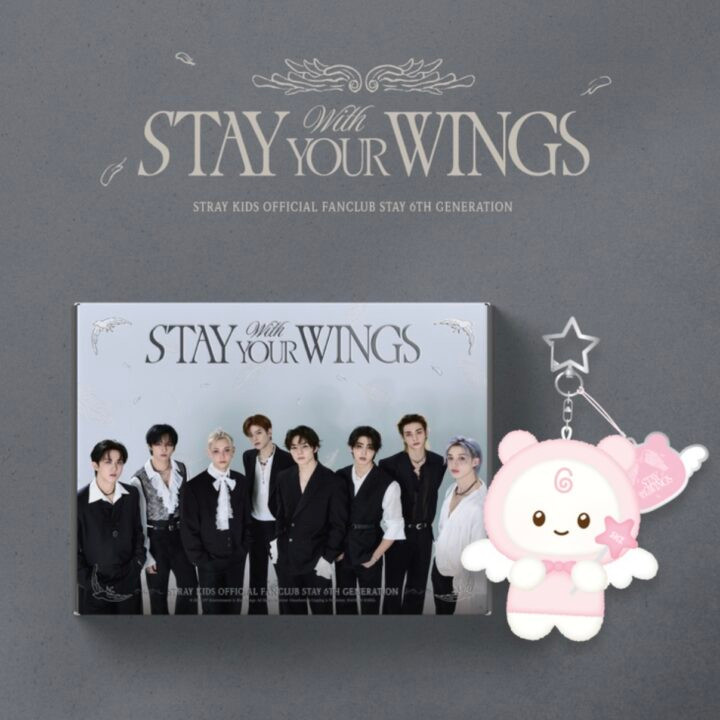 [PREORDER] SKZ STAY 6TH GENERATION KIT + ALBUM PLUSH KEYRING