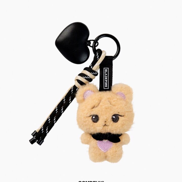 BLACKPINK CHARACTER PLUSH KEYRING SLIM - DEADLINE POP UP - GOMDEUKI official product detail