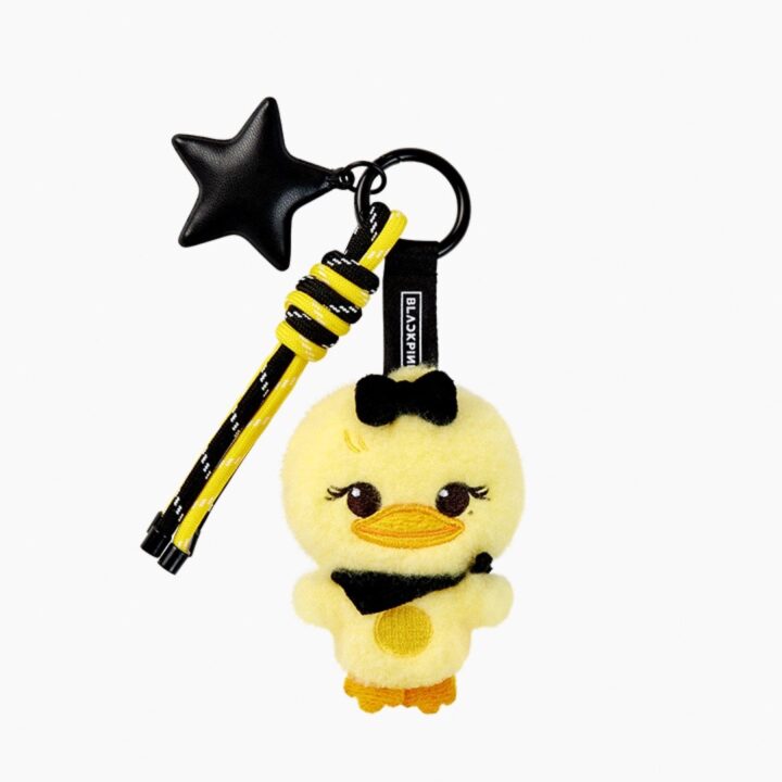 BLACKPINK CHARACTER PLUSH KEYRING SLIM - DEADLINE POP UP - PPEU official product detail
