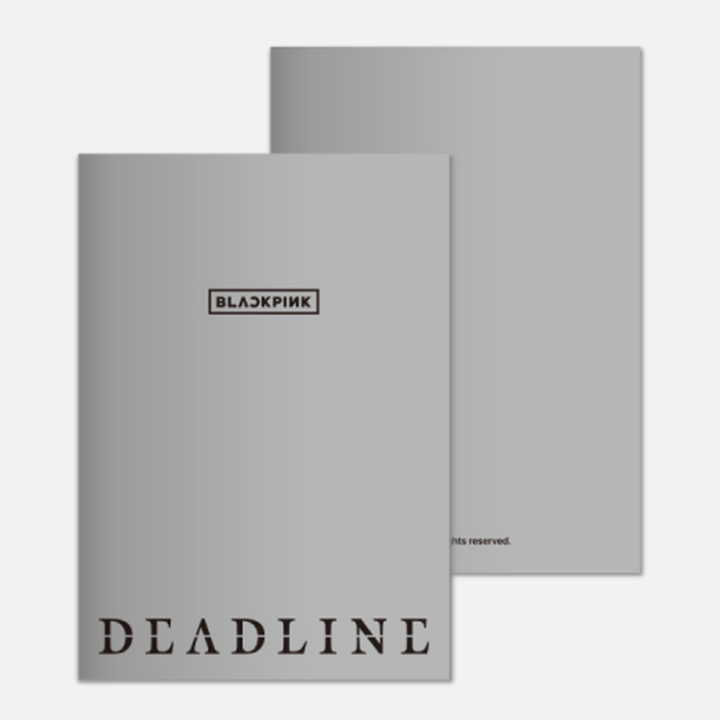 BLACKPINK DEADLINE Travel Kit official note detail