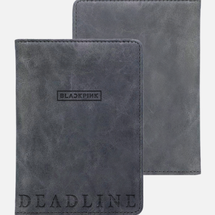 BLACKPINK DEADLINE Travel Kit official passport cover detail