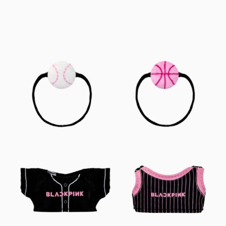 BLACKPINK CHARACTER COSTUME CLOSET official baseball and basketball component sets