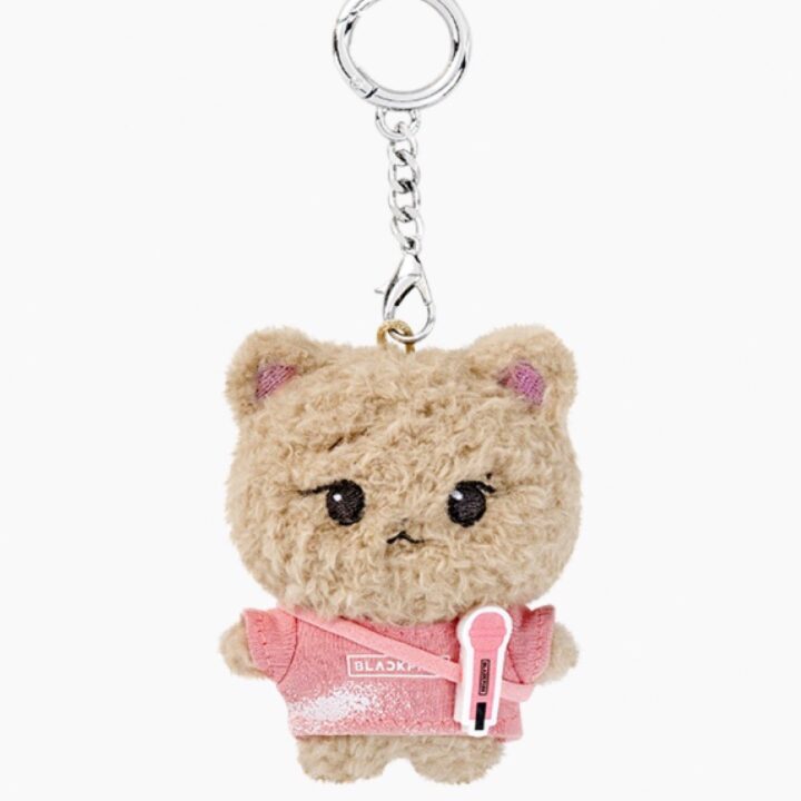 BLACKPINK CHARACTER PLUSH KEYRING GOYANG GOMDEUKI official product detail