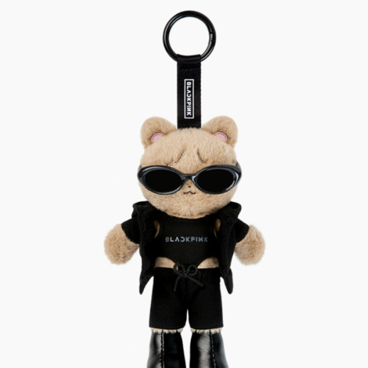 BLACKPINK CHARACTER PLUSH KEYRING LONG GOMDEUKI official product detail