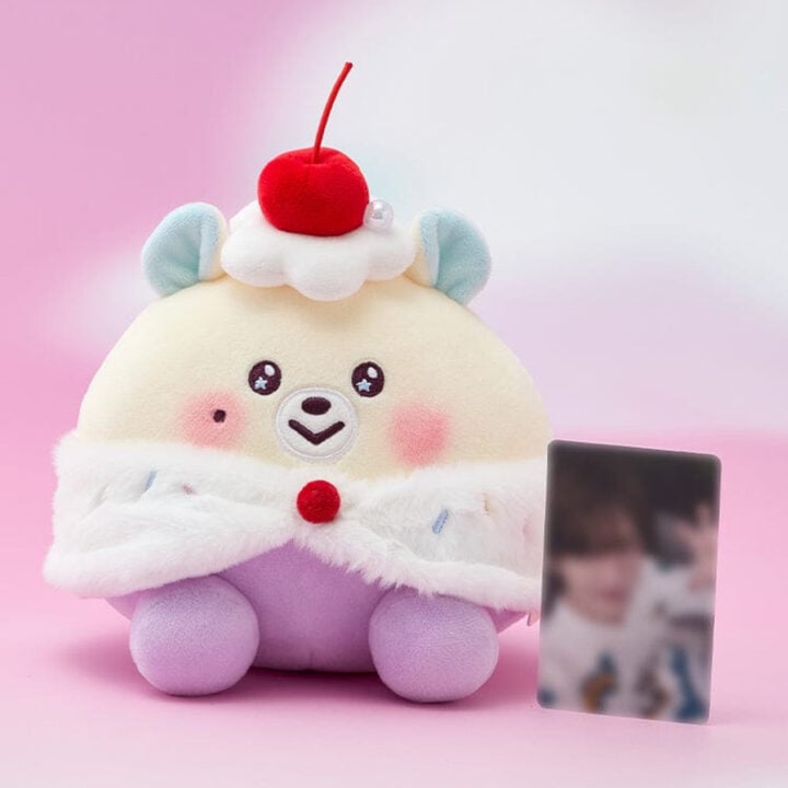 bamjji character Sitting Plush with photocard from NCT DREAM SWEET Dreamiez official merchandise
