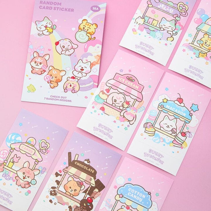 NCT DREAM SWEET Dreamiez official random card sticker package and seven designs