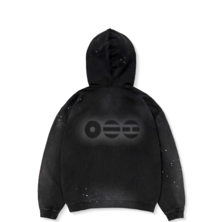 BTS POP-UP ARIRANG Hoodie Black official back detail