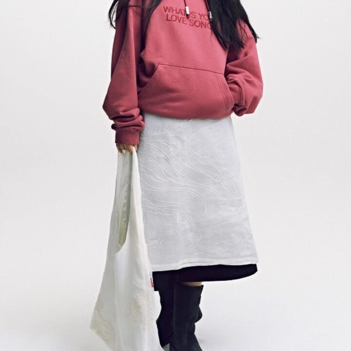 BTS POP-UP ARIRANG Layered Skirt official worn detail