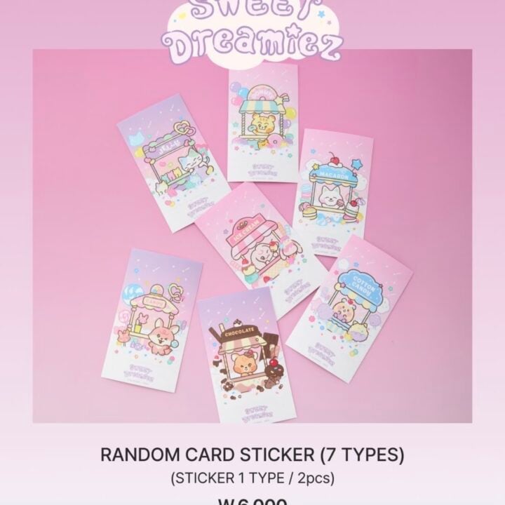 [PREORDER] NCT Dream Sweet Dreamiez Pop-up Random Card Sticker