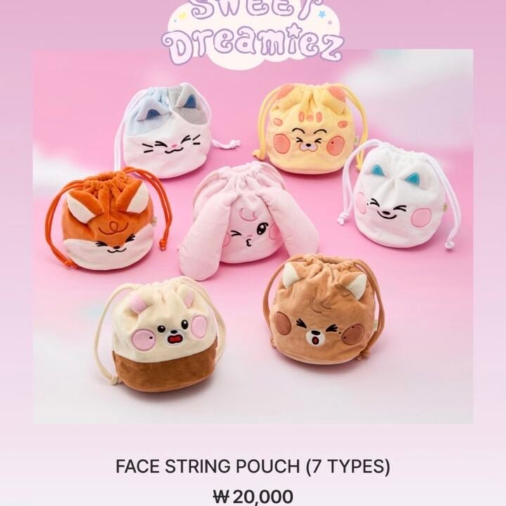 [PREORDER] NCT Dream Sweet Dreamiez Pop-up Face String Pouch