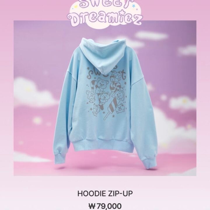 [PREORDER] NCT Dream Sweet Dreamiez Pop-up Zip Up Hoodie
