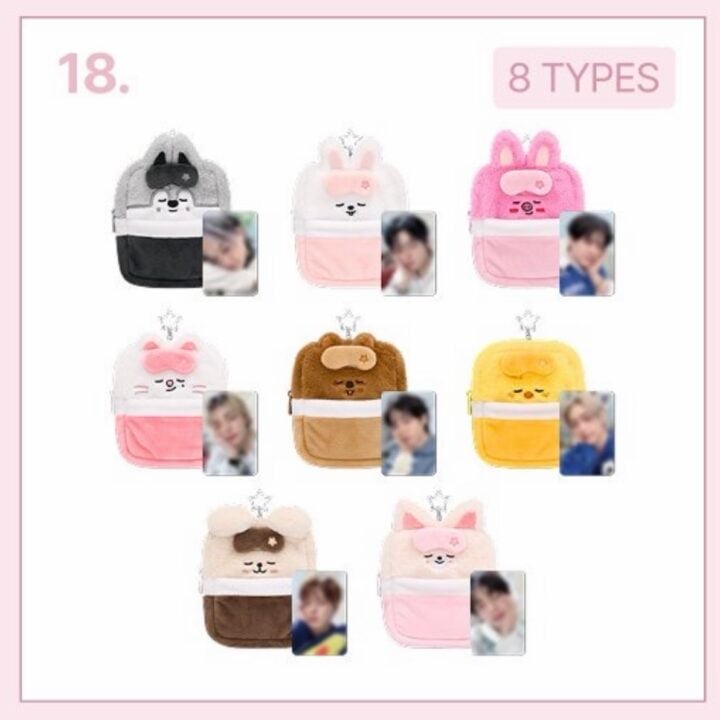 [PREORDER] SKZOO Plush Collect Case - Stray Kids 6th Fan Meeting Merch