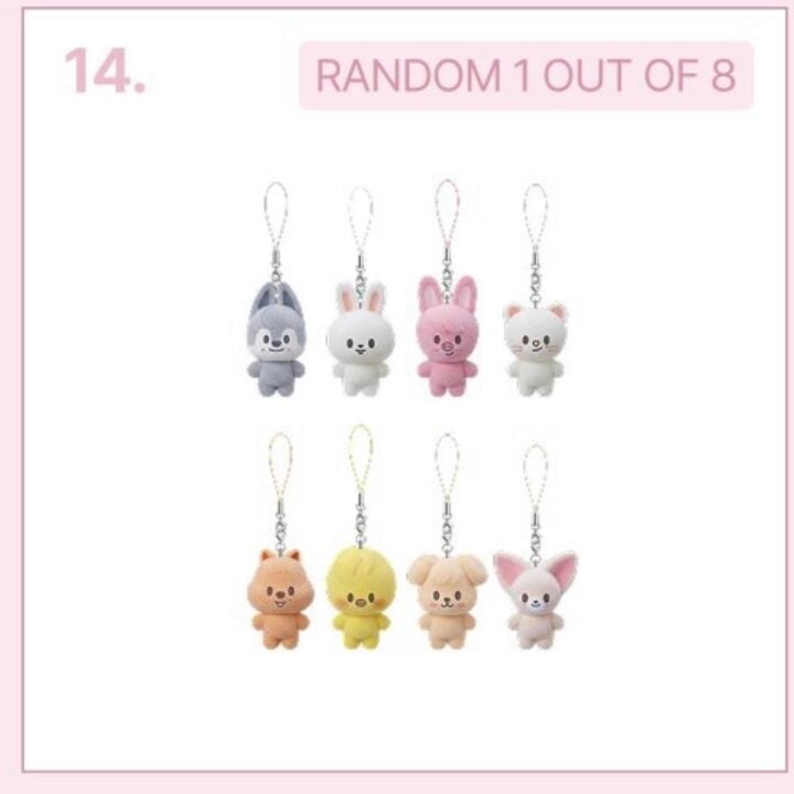 [PREORDER] SKZOO Secret Mini Charm [Random] - Stray Kids 6th Fan Meeting Merch