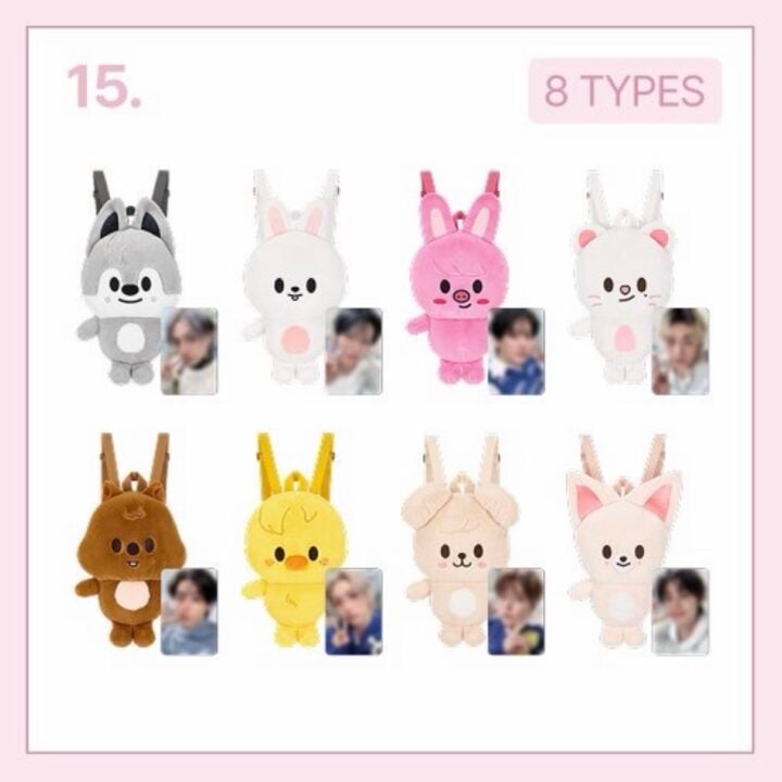 SKZOO Plush Backpack - Stray Kids 6th Fan Meeting Merch