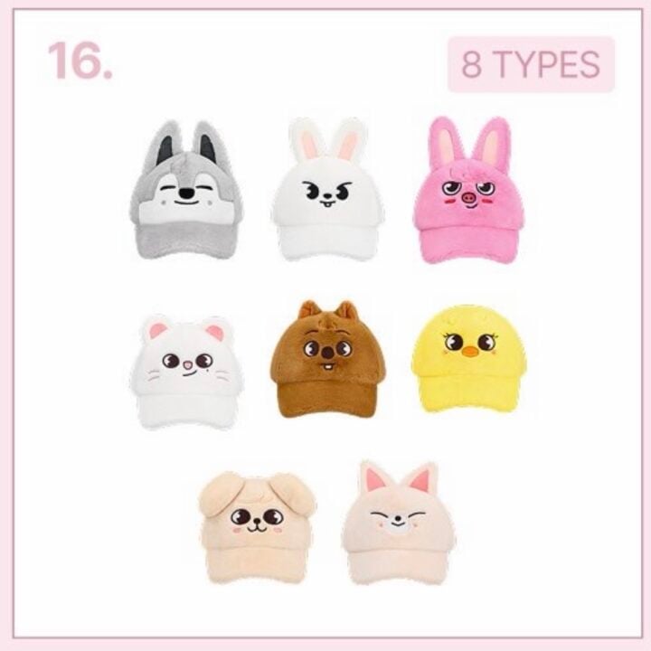 SKZOO Plush Cap - Stray Kids 6th Fan Meeting Merch