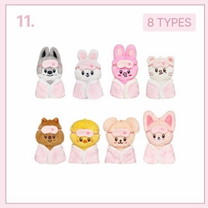 [PREORDER] SKZOO Plush 10CM Ver. - Stray Kids 6th Fan Meeting Merch