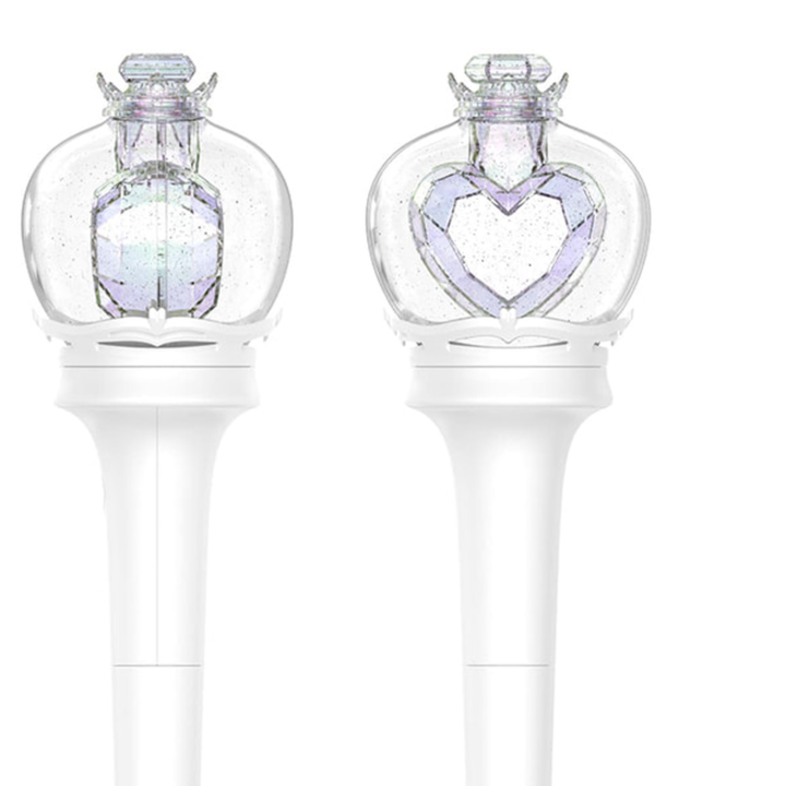 IVE Official Light Stick Ver.2 side and back views