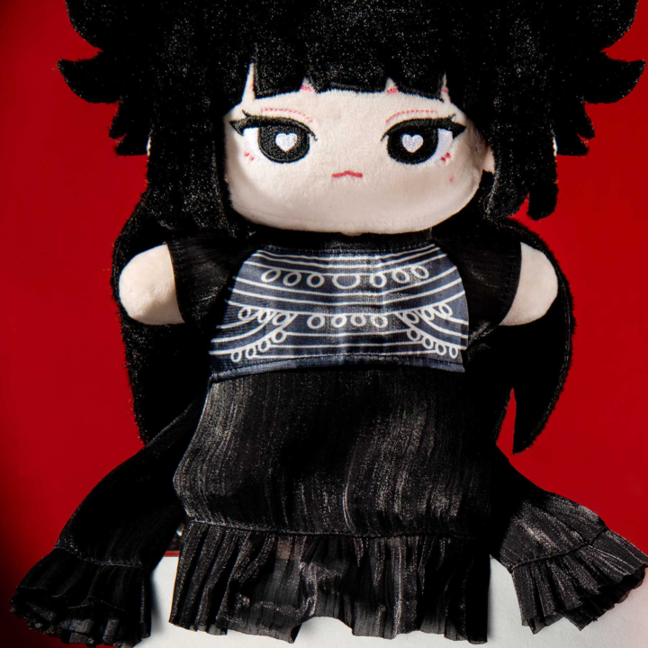 JENNIE x MINISO Cotton Doll Black Outfit official product detail