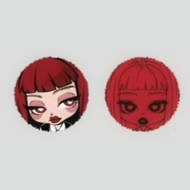 [PREORDER] JENNIE x MINISO Plush Badge