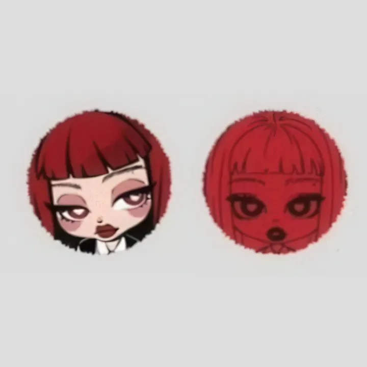 JENNIE x MINISO Plush Badge