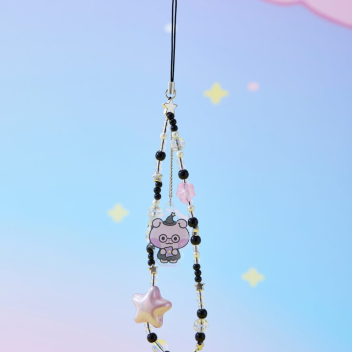 ATEEZ MIGHTEEZ Wonder Room Light Stick Beads Strap official saniyo view