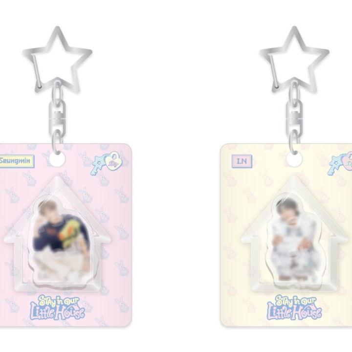 Official Seungmin and I.N Mini Block Keyring member views from Stray Kids 6th Fan Meeting.