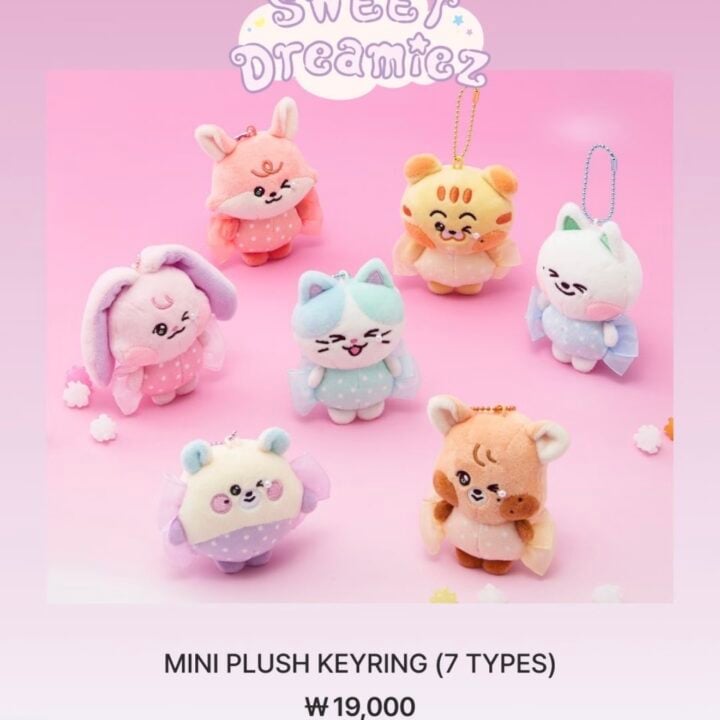 [PREORDER] NCT Dream Sweet Dreamiez Pop-up Mini Plush Keyring