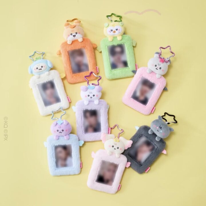 [PREORDER] ATEEZ Photo Holder Keychain Plush - Wonder Room Pop Up