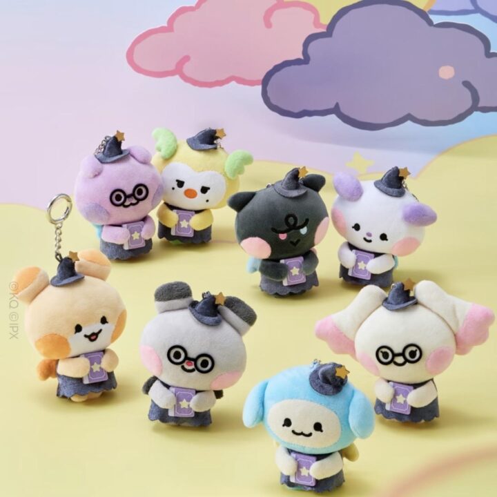 [PREORDER] ATEEZ Plush Keychain - Wonder Room Pop Up