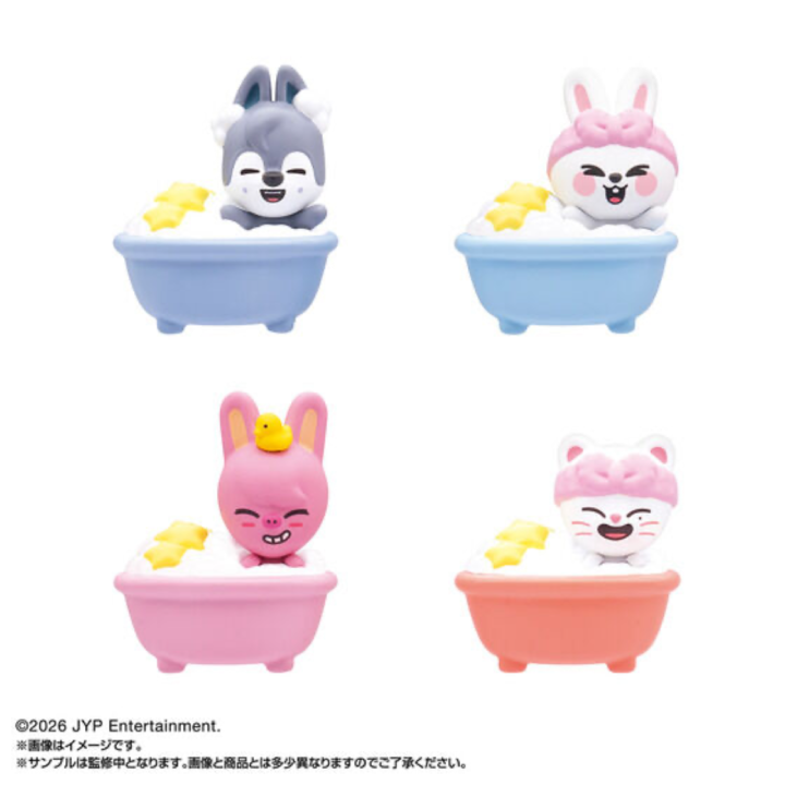 Stray Kids SKZOO Bubble Bath Time - Wolf Chan, Leebit, DWAEKKI and Jiniret