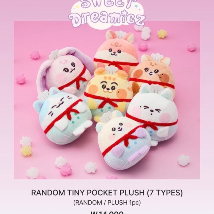 [PREORDER] NCT Dream Sweet Dreamiez Pop-up Random Tiny Pocket Plush