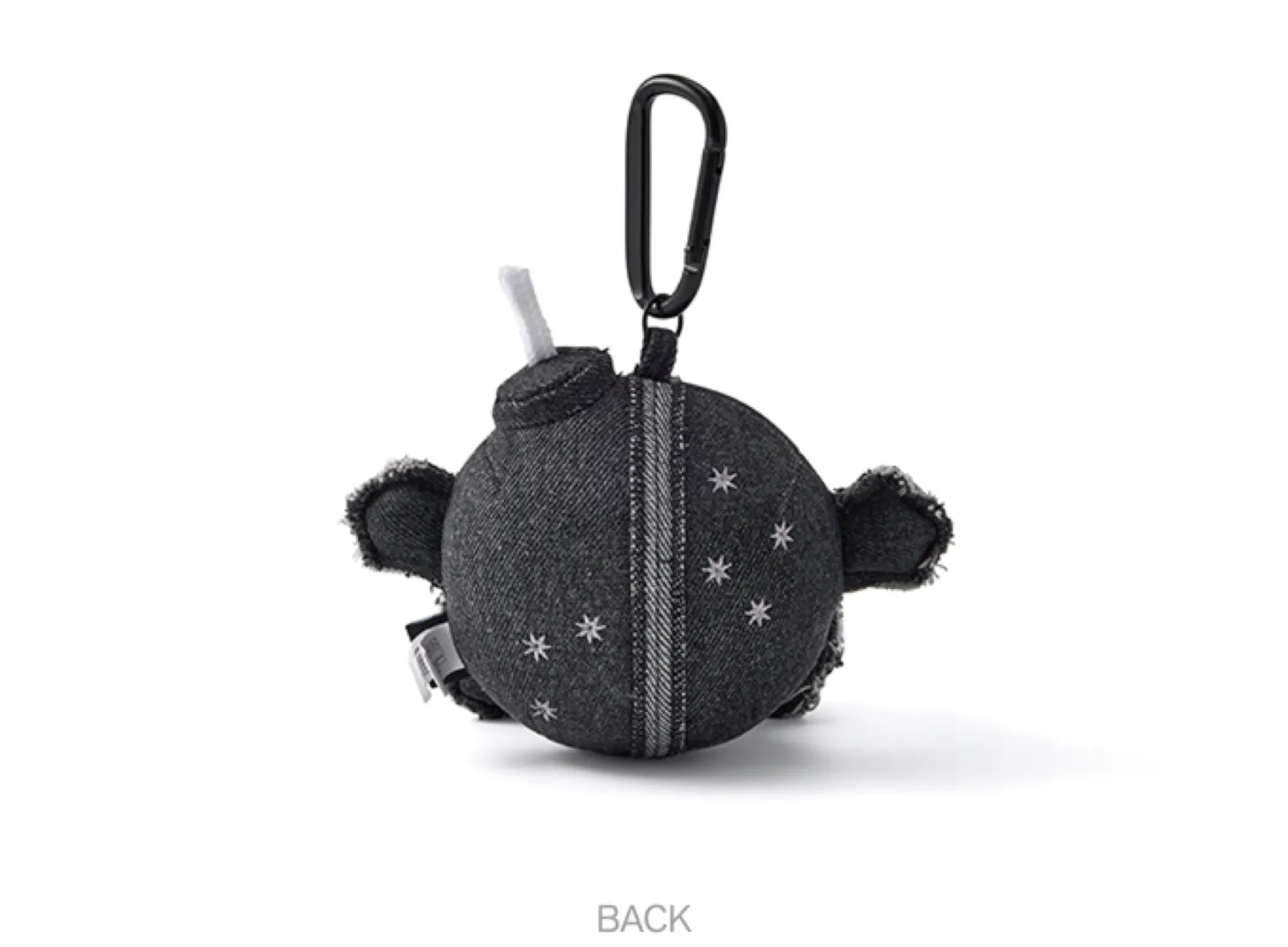 BTS ARIRANG ARMY Bomb Plush Keyring - official back view