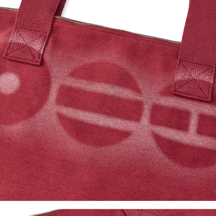 BTS ARIRANG Fabric Bag - official front logo detail