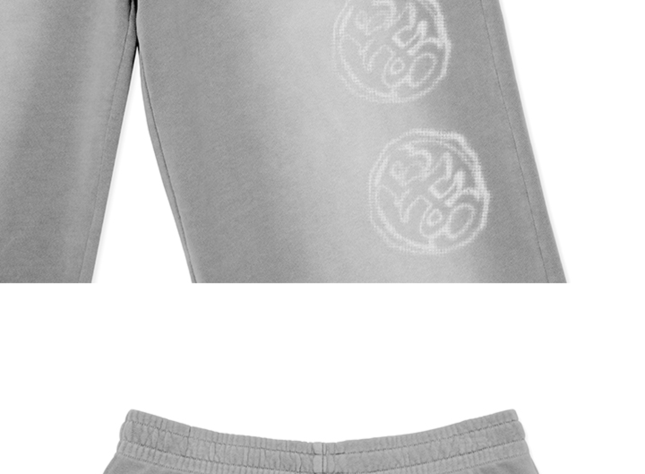 BTS ARIRANG Hoodie Pants Set Gray - official set detail