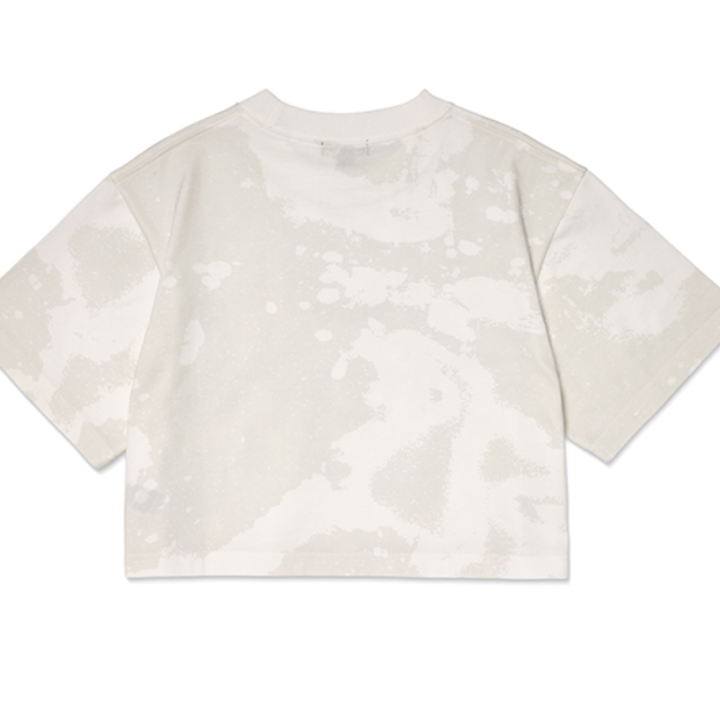 BTS World Tour ARIRANG S/S Crop T-Shirt White — official back view